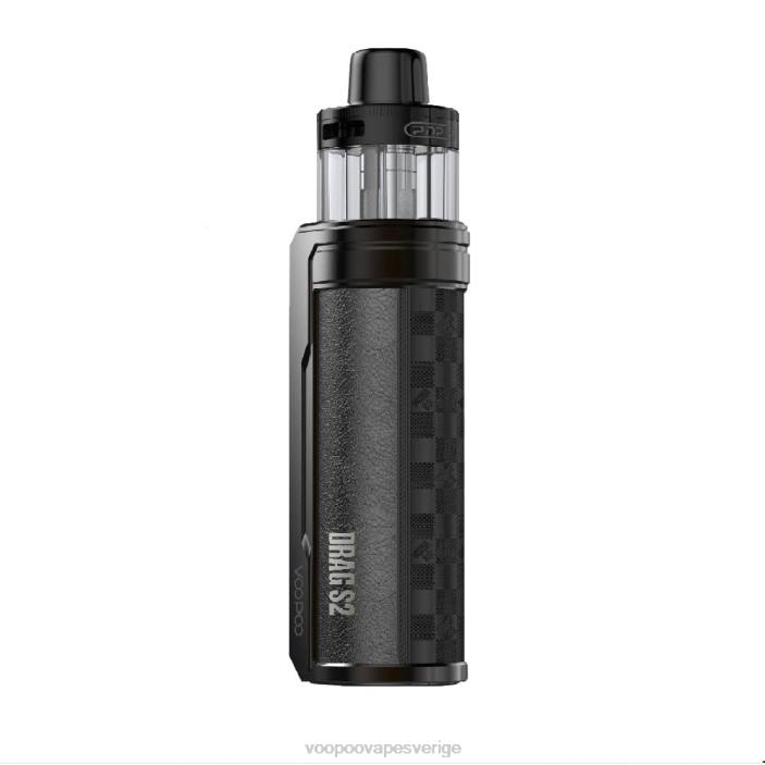 VOOPOO DRAG S2 pod mod kit - VOOPOO Vape Pod Sverige rutig svart B46V265