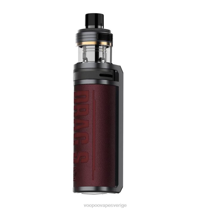 VOOPOO DRAG S PRO pod kit - VOOPOO Drag X Sverige mystisk röd B46V287