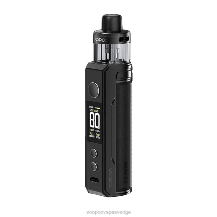 VOOPOO DRAG X2 pod mod - VOOPOO Vape Manual spray svart B46V234