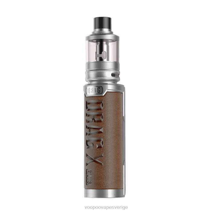 VOOPOO DRAG X PLUS professionell utgåva - VOOPOO Sverige silver+retrobrun B46V281