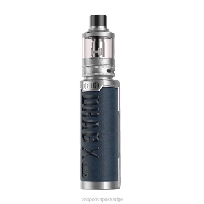 VOOPOO DRAG X PLUS professionell utgåva - VOOPOO Vape Store silver+blått B46V280
