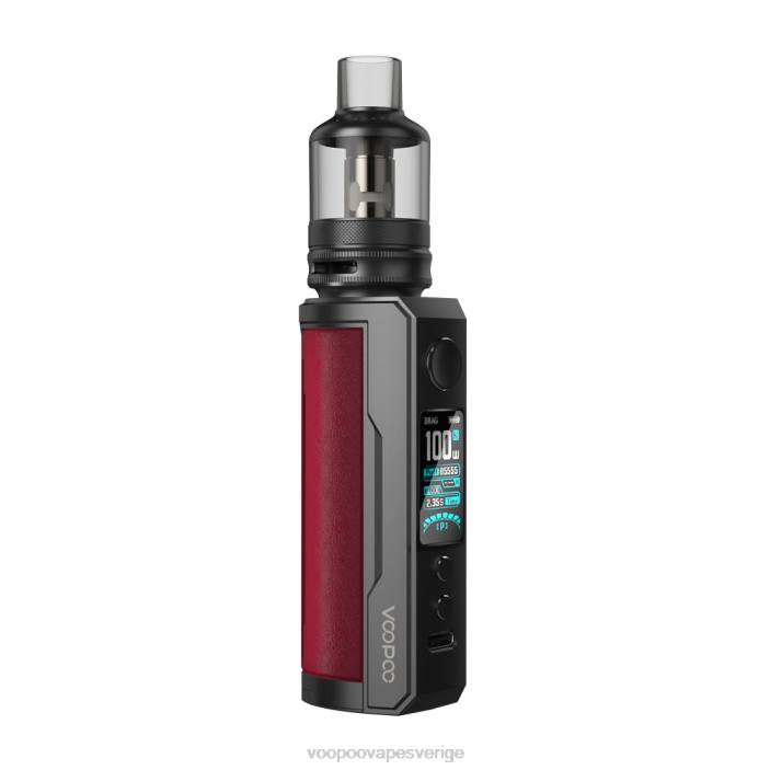 VOOPOO DRAG X PLUS utrustning - VOOPOO Vape Pod Sverige marsala B46V315