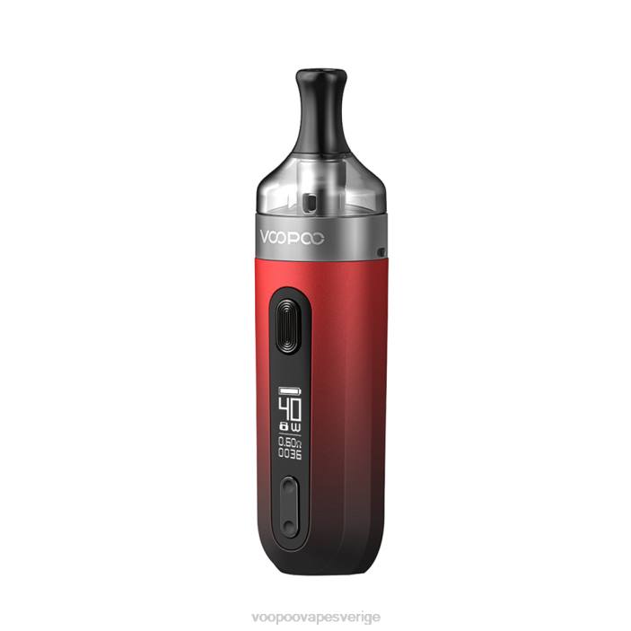 VOOPOO V.SUIT pod mod kit - VOOPOO Vape Stockholm röd B46V463