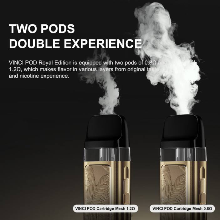 VOOPOO VINCI POD kunglig upplaga - VOOPOO Vape Stockholm Guldlöv B46V343