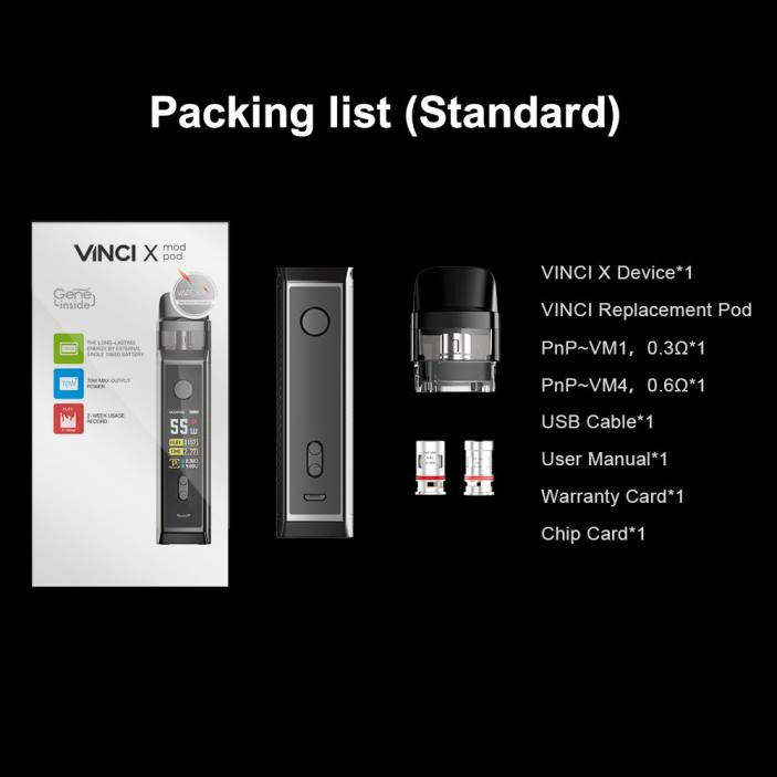 VOOPOO VINCI X mod pod kit - VOOPOO Vape Pen Sverige kolfiber B46V346