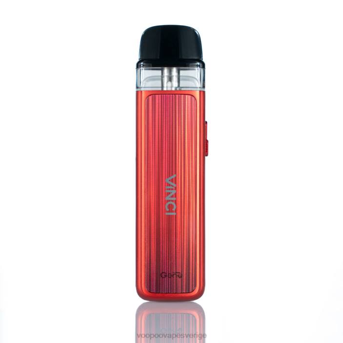 VOOPOO VINCI pod kit - VOOPOO Vape Stockholm norrsken rött B46V383